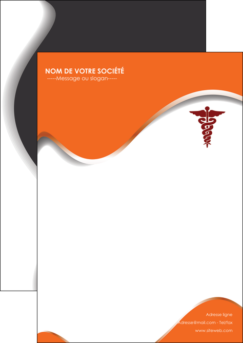 faire flyers chirurgien pharmacie hopital medecin MIFBE31081