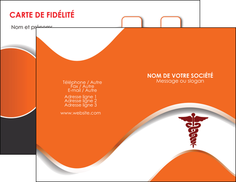 realiser carte de visite chirurgien pharmacie hopital medecin MIDBE31087