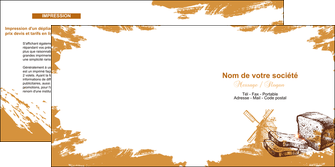 creer modele en ligne depliant 2 volets  4 pages  boulangerie pains boulangerie boulanger MIDLU31317