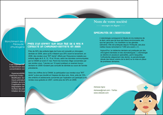 imprimer depliant 2 volets  4 pages  infirmier infirmiere infirmiere infirmerie blouse MIDBE31355