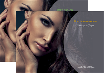 imprimer flyers cosmetique beaute bien etre coiffure MIFCH31379