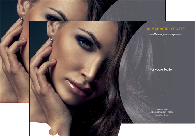 personnaliser modele de pochette a rabat cosmetique beaute bien etre coiffure MIFCH31391