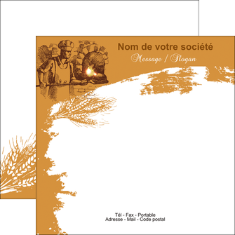 impression flyers boulangerie pains boulangerie boulanger MIDLU31425