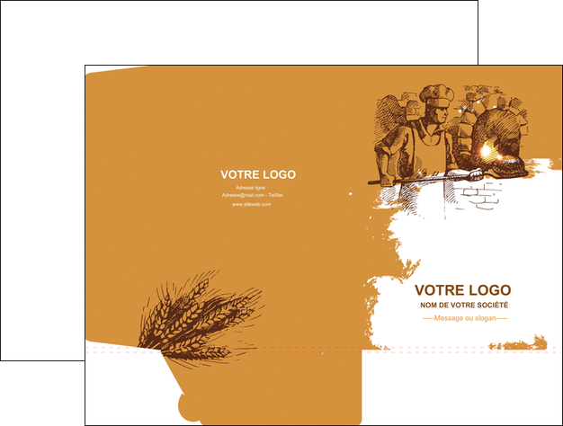 exemple pochette a rabat boulangerie pains boulangerie boulanger MID31431