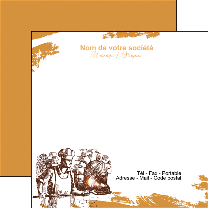 exemple flyers boulangerie pains boulangerie boulanger MID31441