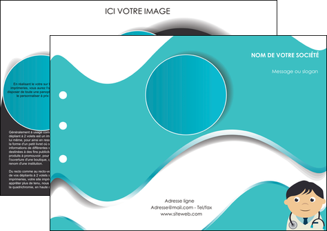 imprimer depliant 3 volets  6 pages  chirurgien docteur soin soin medical MIDBE31489