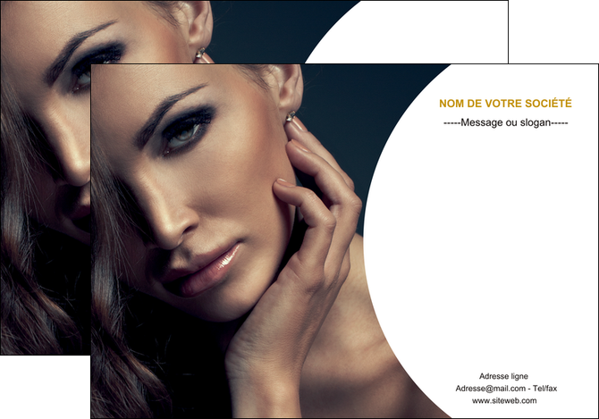 personnaliser modele de affiche cosmetique beaute bien etre coiffure MLIGCH31515