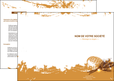faire depliant 2 volets  4 pages  boulangerie pains boulangerie boulanger MLIG31537