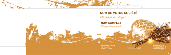 faire carte de visite boulangerie pains boulangerie boulanger MLIG31551