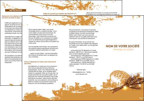 realiser depliant 3 volets  6 pages  boulangerie pains boulangerie boulanger MLIG31555
