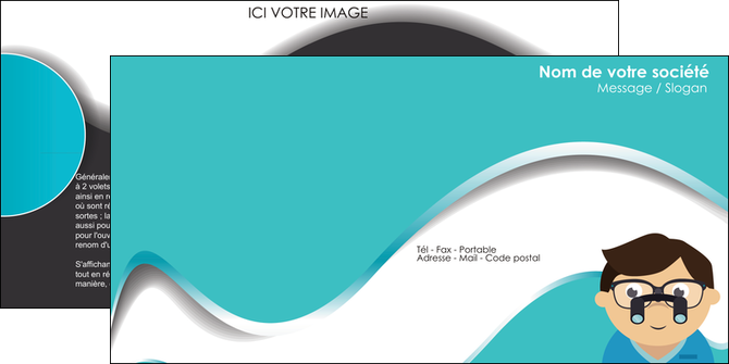 impression depliant 2 volets  4 pages  materiel de sante docteur medecin soins medicales MIDBE31637