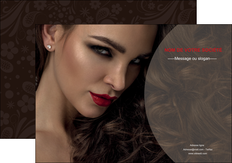 creation graphique en ligne affiche centre esthetique  beaute bien etre coiffure MFLUOO31651