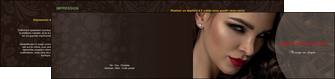 creation graphique en ligne depliant 2 volets  4 pages  centre esthetique  beaute bien etre coiffure MFLUOO31665
