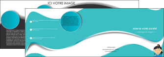 creer modele en ligne depliant 4 volets  8 pages  infirmier infirmiere infirmier infirmerie aide soignant MIDLU31695