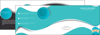 modele en ligne depliant 4 volets  8 pages  infirmier infirmiere infirmier infirmerie aide soignant MID31803