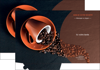 personnaliser maquette pochette a rabat bar et cafe et pub tasse a cafe cafe graines de cafe MIFCH31849