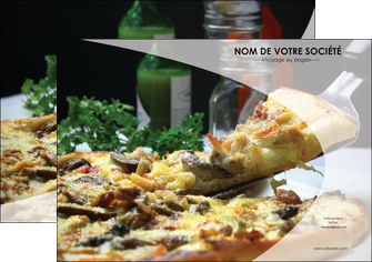 exemple flyers pizzeria et restaurant italien pizza pizzeria restaurant italien MFLUOO31863