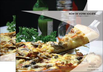 personnaliser modele de affiche pizzeria et restaurant italien pizza pizzeria restaurant italien MFLUOO31871
