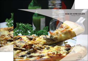 modele affiche pizzeria et restaurant italien pizza pizzeria restaurant italien MFLUOO31887