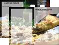 personnaliser modele de carte de visite pizzeria et restaurant italien pizza pizzeria zone tampon MLGI31893