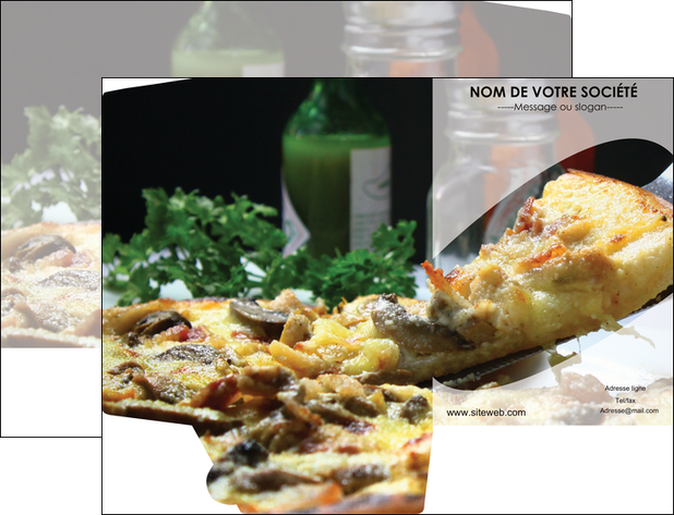 exemple pochette a rabat pizzeria et restaurant italien pizza pizzeria restaurant italien MIDBE31897