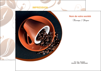 modele en ligne flyers discotheque et night club cafe tasse de cafe graines de cafe MIFCH31947
