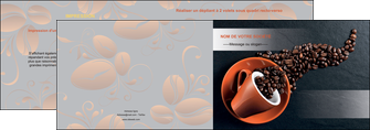 modele en ligne depliant 2 volets  4 pages  bar et cafe et pub cafe bar torrefacteur MLGI31985