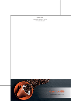 exemple tete de lettre bar et cafe et pub cafe bar torrefacteur MLGI31995