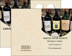 creer modele en ligne carte de visite vin commerce et producteur caviste vin vignoble MIDBE32021
