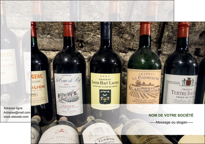 creation graphique en ligne affiche vin commerce et producteur caviste vin vignoble MIDBE32065