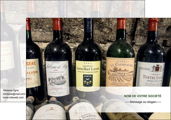 creation graphique en ligne affiche vin commerce et producteur caviste vin vignoble MIDBE32065