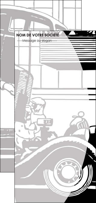 modele en ligne flyers garage concessionnaire automobile reparation de voiture MIDBE32153
