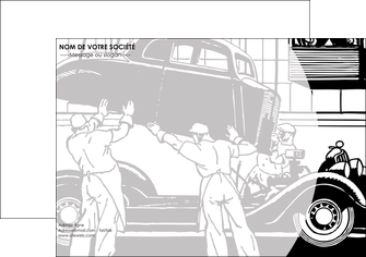 imprimerie flyers garage concessionnaire automobile reparation de voiture MIDBE32167