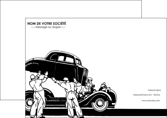 realiser flyers garage garagiste atelier de garagiste MIDBE32269
