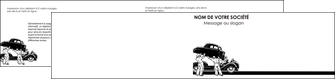 imprimerie depliant 2 volets  4 pages  garage garagiste atelier de garagiste MIDBE32275