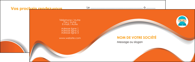 realiser carte de visite infirmier infirmiere infirmier infirmerie blouse MIDBE32281