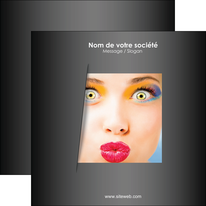 impression flyers centre esthetique  maquillage beaute couleur MFLUOO32527