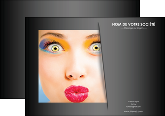 impression affiche centre esthetique  maquillage beaute couleur MLGI32537