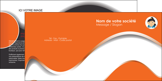 personnaliser modele de depliant 2 volets  4 pages  infirmier infirmiere infirmiere infirmerie blouse MIDBE32591