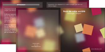imprimer depliant 2 volets  4 pages  abstrait design texture MIF32621