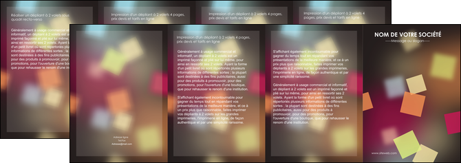 creation graphique en ligne depliant 4 volets  8 pages  abstrait design texture MFLUOO32635