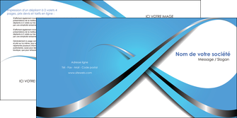modele en ligne depliant 2 volets  4 pages  texture contexture structure MFLUOO32765