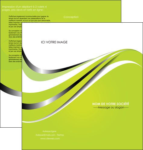 creer modele en ligne depliant 2 volets  4 pages  texture contexture structure MFLUOO32895
