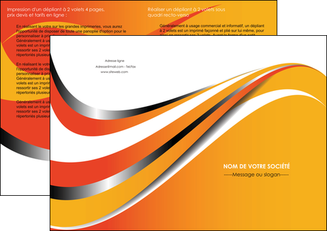 realiser depliant 2 volets  4 pages  texture contexture structure MFLUOO32995