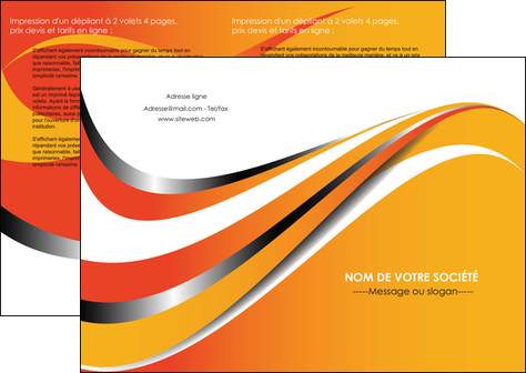 creer modele en ligne depliant 2 volets  4 pages  texture contexture structure MFLUOO32997