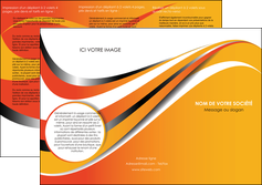 cree depliant 3 volets  6 pages  texture contexture structure MFLUOO33005