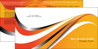 impression depliant 2 volets  4 pages  texture contexture structure MFLUOO33011