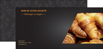 faire flyers boulangerie maquette boulangerie croissant patisserie MIF33105