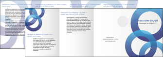 creer modele en ligne depliant 4 volets  8 pages  texture contexture structure MFLUOO33141