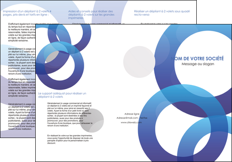 modele depliant 3 volets  6 pages  texture contexture structure MFLUOO33151